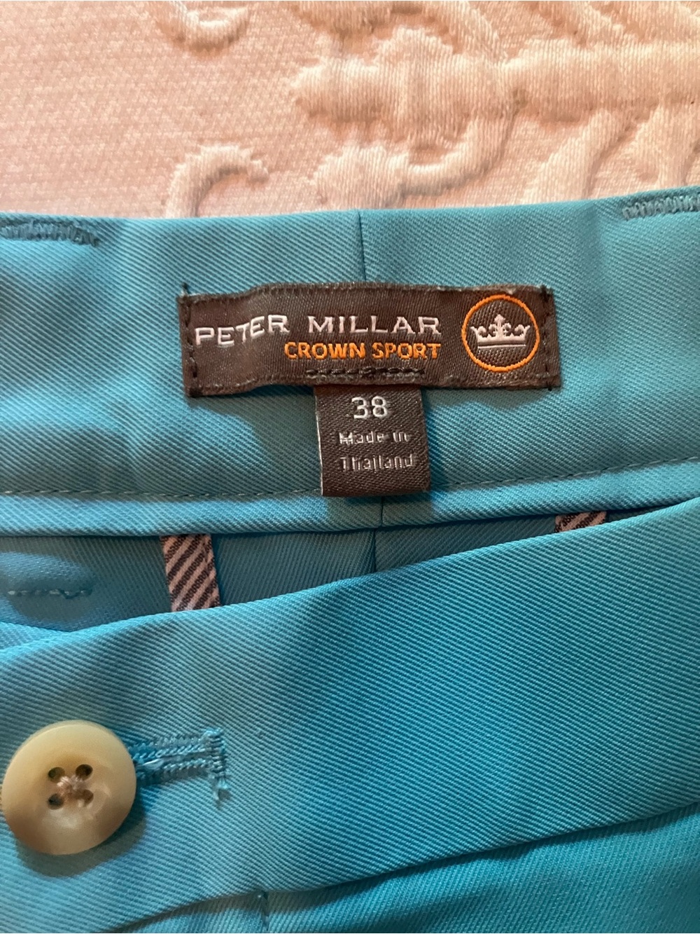 Peter Millar Crown Sport Turquoise Performance Pants